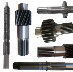 Trục bánh răng hộp số xe nâng